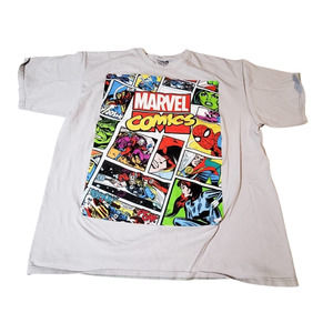 Marvel Comics tee in comic book style XL